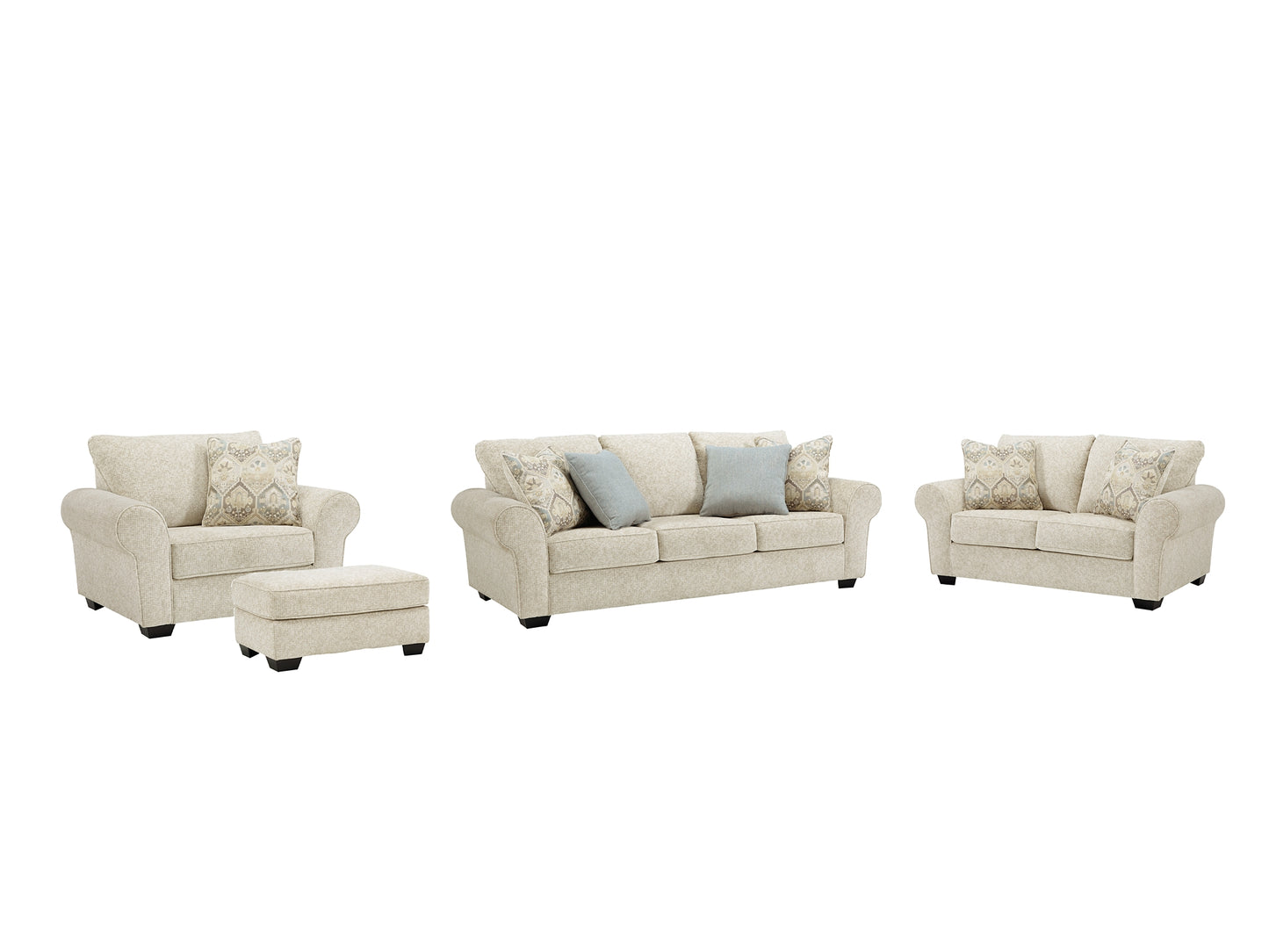 Haisley Sofa, Loveseat, Chair and Ottoman Milwaukee Furniture of Chicago - Furniture Store in Chicago Serving Humbolt Park, Roscoe Village, Avondale, & Homan Square
