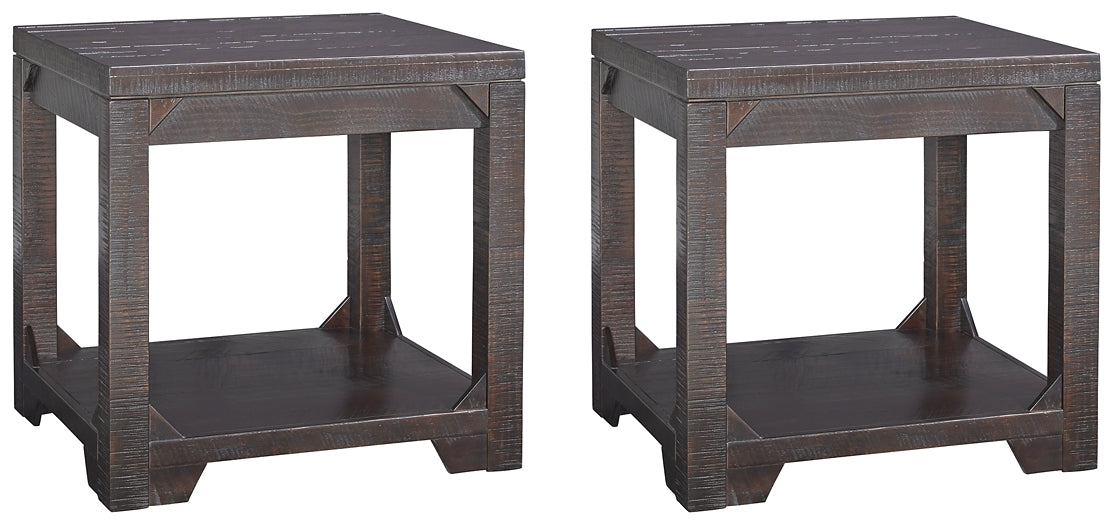 Rogness 2 End Tables Milwaukee Furniture of Chicago - Furniture Store in Chicago Serving Humbolt Park, Roscoe Village, Avondale, & Homan Square