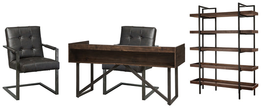 Starmore Home Office Desk with Chair and Storage Milwaukee Furniture of Chicago - Furniture Store in Chicago Serving Humbolt Park, Roscoe Village, Avondale, & Homan Square