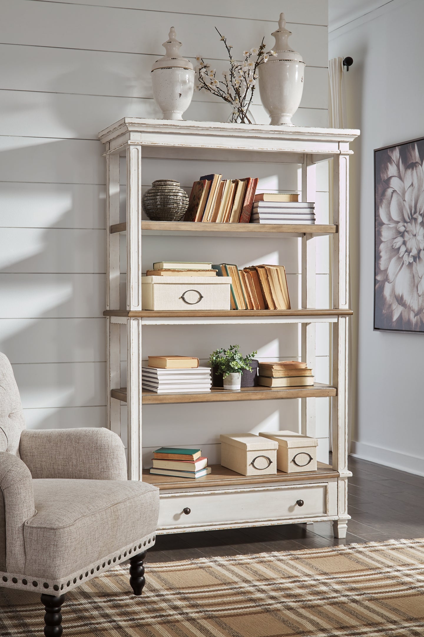 Realyn Home Office Desk and Storage Milwaukee Furniture of Chicago - Furniture Store in Chicago Serving Humbolt Park, Roscoe Village, Avondale, & Homan Square