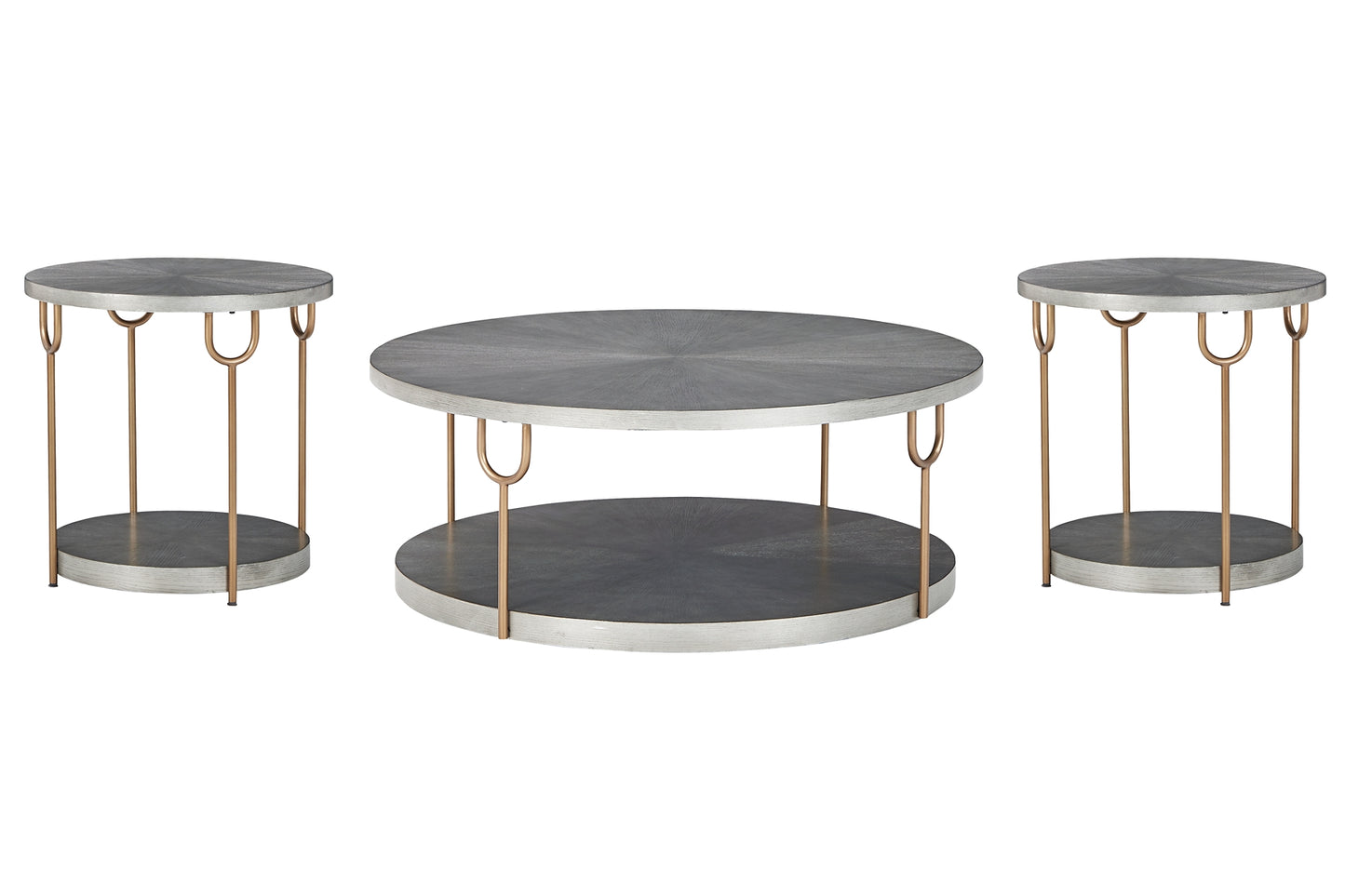 Ranoka Coffee Table with 2 End Tables Milwaukee Furniture of Chicago - Furniture Store in Chicago Serving Humbolt Park, Roscoe Village, Avondale, & Homan Square