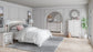 Altyra Queen Panel Bed with Mirrored Dresser, Chest and Nightstand Milwaukee Furniture of Chicago - Furniture Store in Chicago Serving Humbolt Park, Roscoe Village, Avondale, & Homan Square