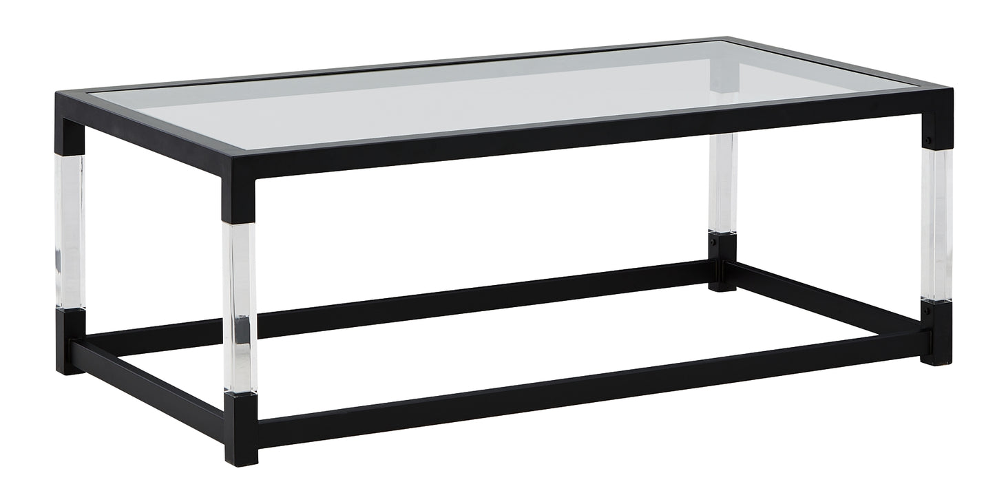 Nallynx Coffee Table with 2 End Tables Milwaukee Furniture of Chicago - Furniture Store in Chicago Serving Humbolt Park, Roscoe Village, Avondale, & Homan Square