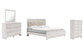 Altyra King Panel Bed with Mirrored Dresser and Chest Milwaukee Furniture of Chicago - Furniture Store in Chicago Serving Humbolt Park, Roscoe Village, Avondale, & Homan Square
