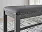 Myshanna Counter Height Dining Table and 4 Barstools and Bench Milwaukee Furniture of Chicago - Furniture Store in Chicago Serving Humbolt Park, Roscoe Village, Avondale, & Homan Square