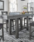 Myshanna Counter Height Dining Table and 4 Barstools and Bench Milwaukee Furniture of Chicago - Furniture Store in Chicago Serving Humbolt Park, Roscoe Village, Avondale, & Homan Square