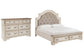 Realyn King Upholstered Bed with Dresser Milwaukee Furniture of Chicago - Furniture Store in Chicago Serving Humbolt Park, Roscoe Village, Avondale, & Homan Square