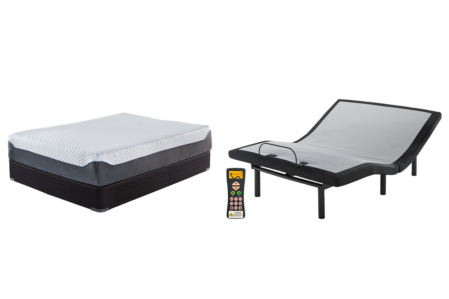 12 Inch Chime Elite Mattress with Adjustable Base Milwaukee Furniture of Chicago - Furniture Store in Chicago Serving Humbolt Park, Roscoe Village, Avondale, & Homan Square