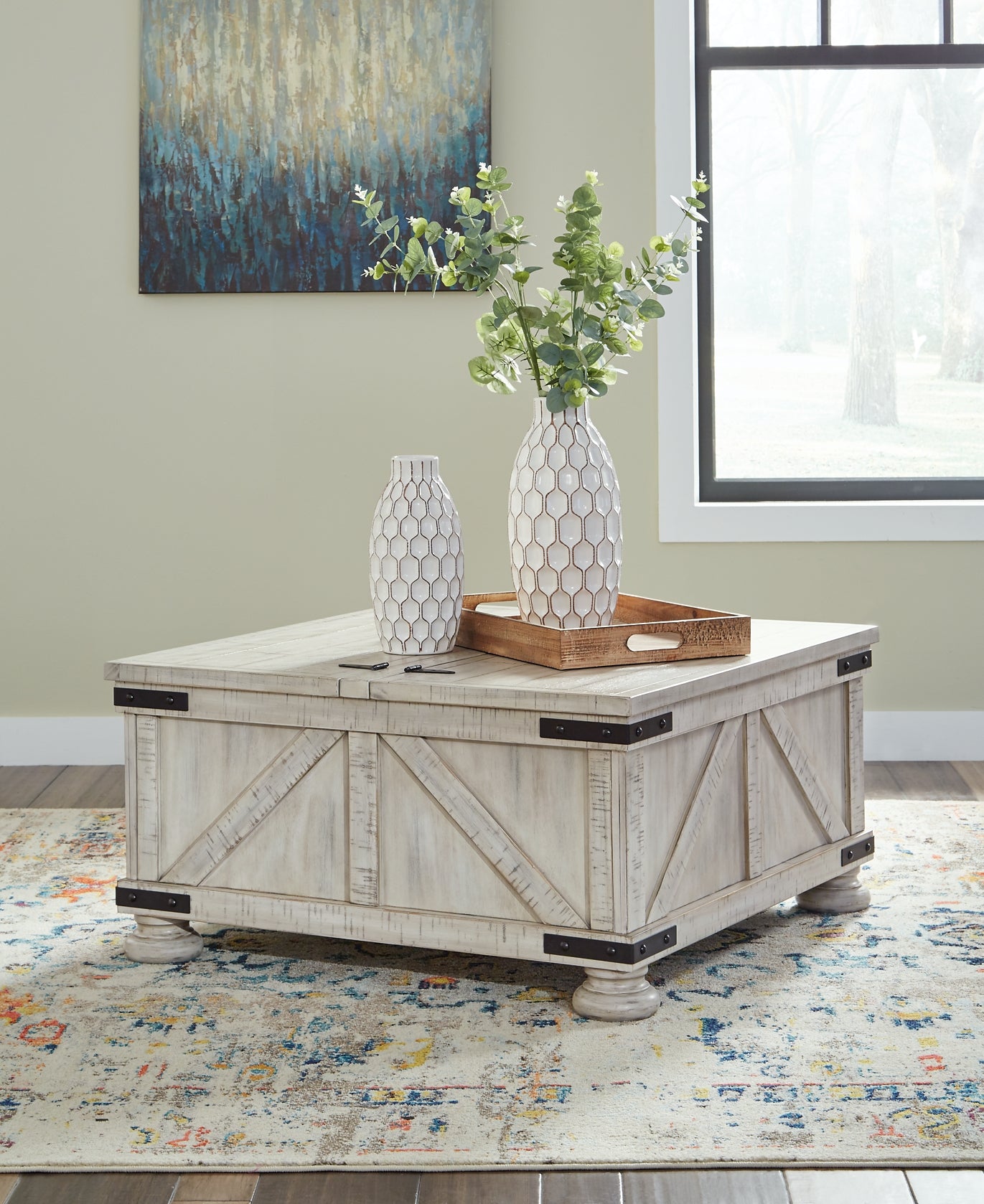 Carynhurst Coffee Table with 1 End Table Milwaukee Furniture of Chicago - Furniture Store in Chicago Serving Humbolt Park, Roscoe Village, Avondale, & Homan Square