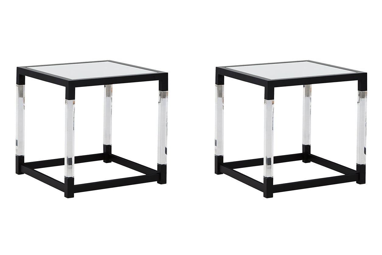 Nallynx 2 End Tables Milwaukee Furniture of Chicago - Furniture Store in Chicago Serving Humbolt Park, Roscoe Village, Avondale, & Homan Square