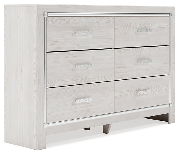 Altyra Full Panel Bed with Dresser Milwaukee Furniture of Chicago - Furniture Store in Chicago Serving Humbolt Park, Roscoe Village, Avondale, & Homan Square