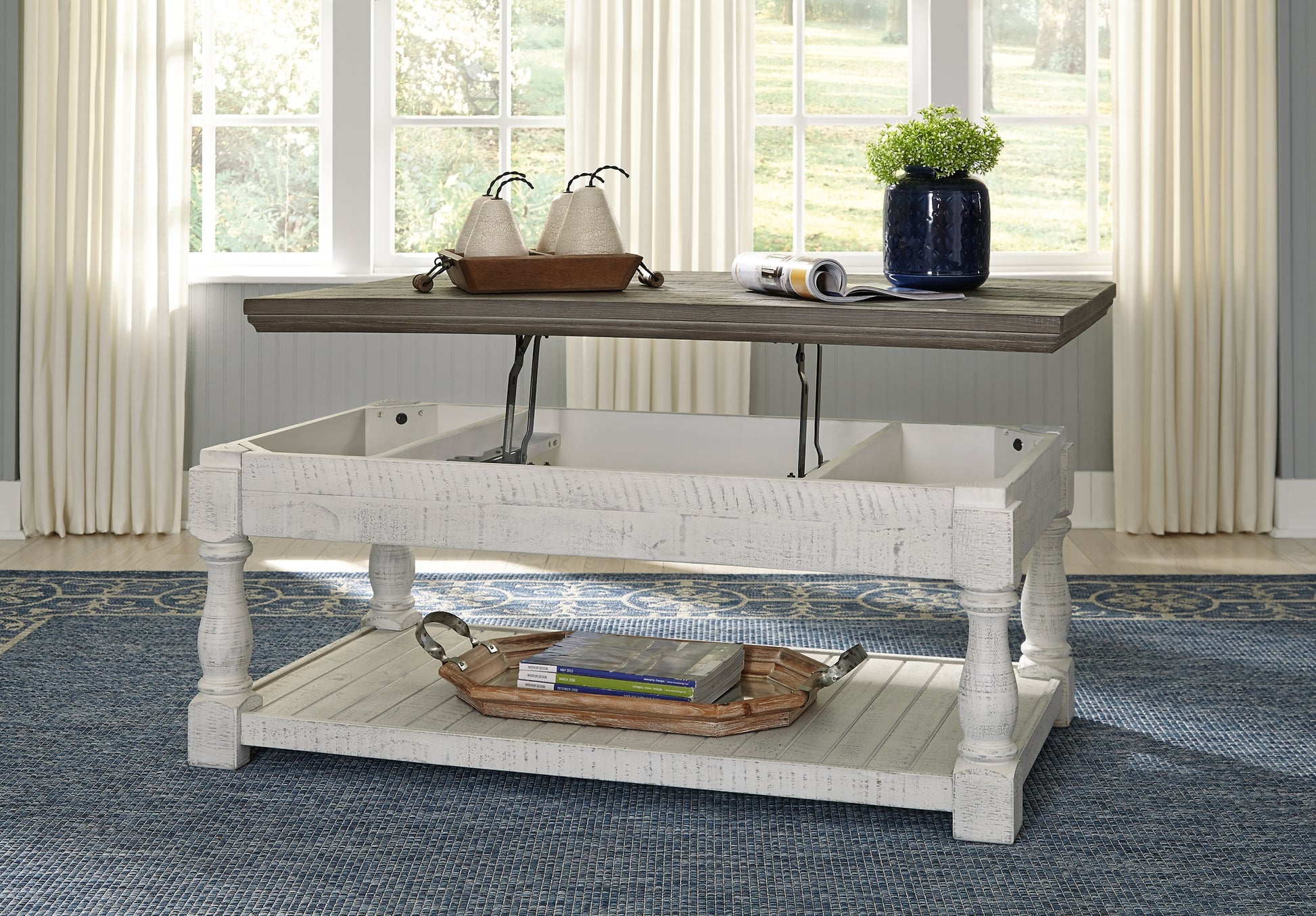 Havalance Outdoor Coffee Table with End Table Milwaukee Furniture of Chicago - Furniture Store in Chicago Serving Humbolt Park, Roscoe Village, Avondale, & Homan Square