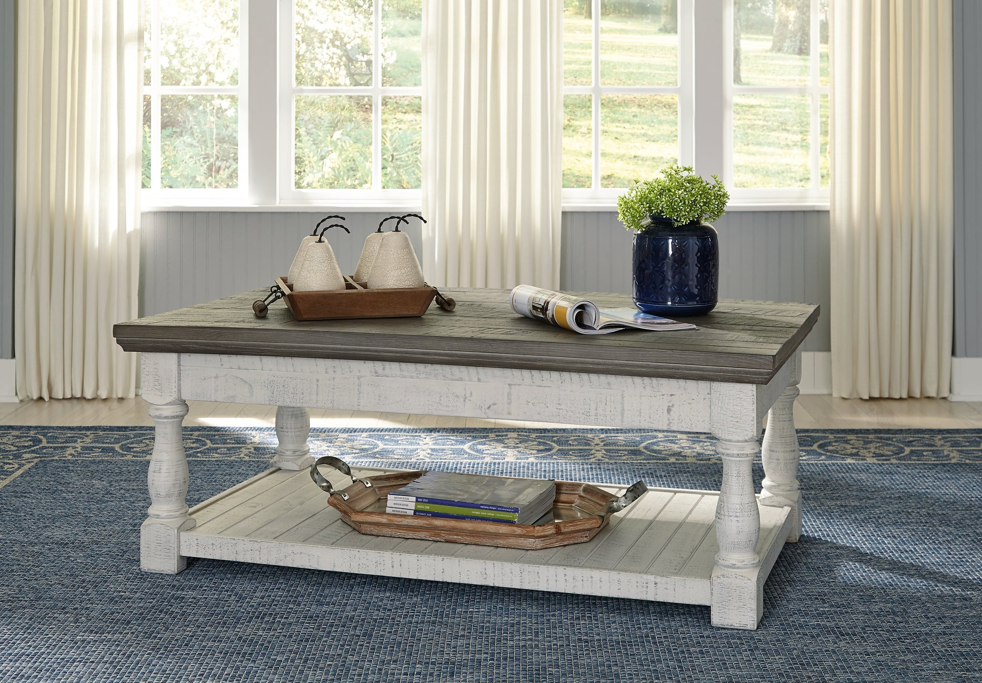 Havalance Outdoor Coffee Table with End Table Milwaukee Furniture of Chicago - Furniture Store in Chicago Serving Humbolt Park, Roscoe Village, Avondale, & Homan Square