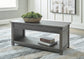 Freedan Coffee Table with 2 End Tables Milwaukee Furniture of Chicago - Furniture Store in Chicago Serving Humbolt Park, Roscoe Village, Avondale, & Homan Square
