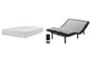Chime 12 Inch Memory Foam Mattress with Adjustable Base Milwaukee Furniture of Chicago - Furniture Store in Chicago Serving Humbolt Park, Roscoe Village, Avondale, & Homan Square
