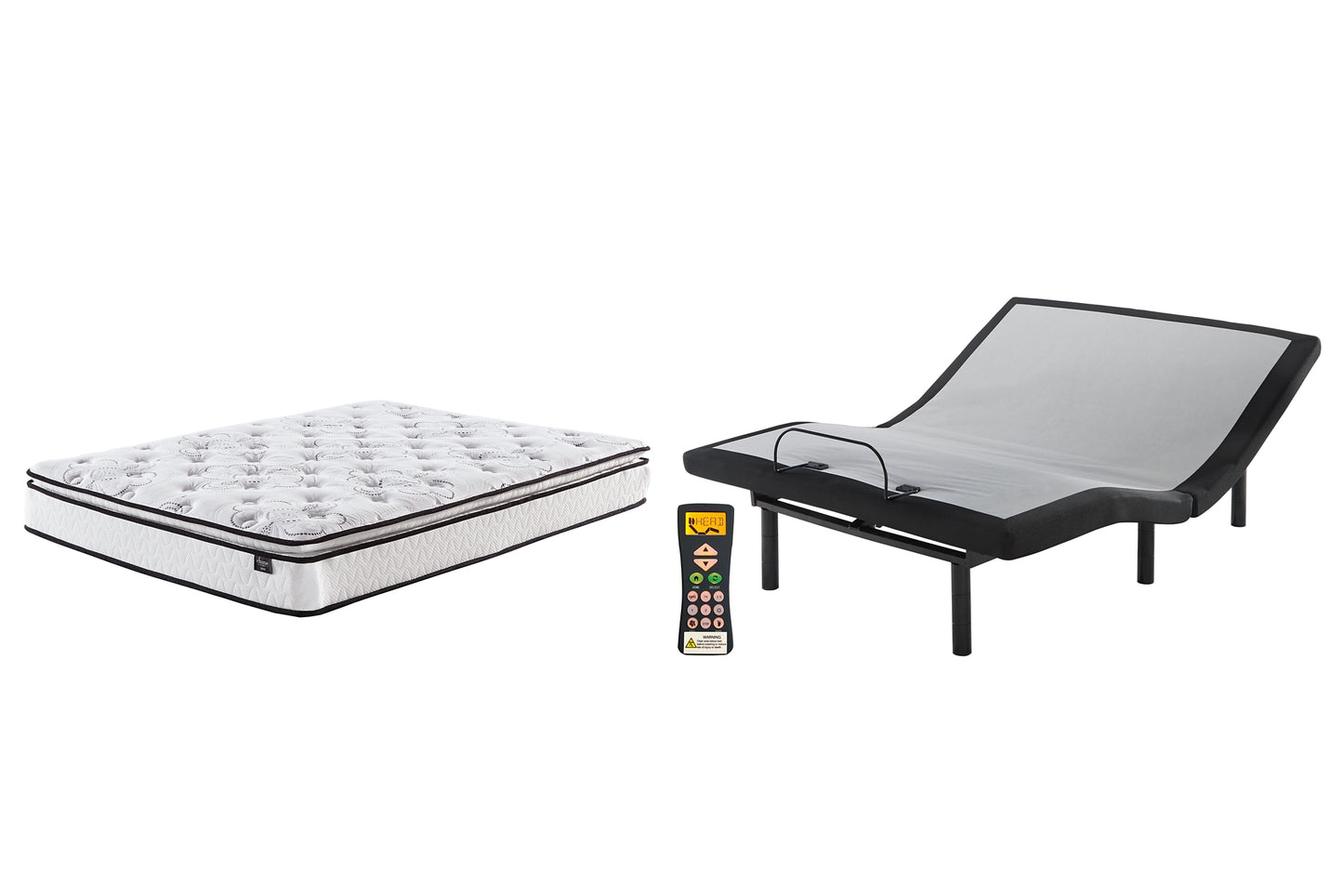 10 Inch Bonnell PT Mattress with Adjustable Base Milwaukee Furniture of Chicago - Furniture Store in Chicago Serving Humbolt Park, Roscoe Village, Avondale, & Homan Square