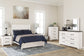 Gerridan Full Panel Bed with Mirrored Dresser, Chest and Nightstand Milwaukee Furniture of Chicago - Furniture Store in Chicago Serving Humbolt Park, Roscoe Village, Avondale, & Homan Square