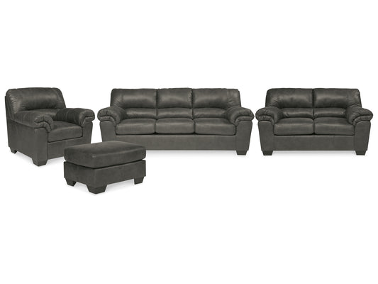 Bladen Sofa, Loveseat, Chair and Ottoman Milwaukee Furniture of Chicago - Furniture Store in Chicago Serving Humbolt Park, Roscoe Village, Avondale, & Homan Square