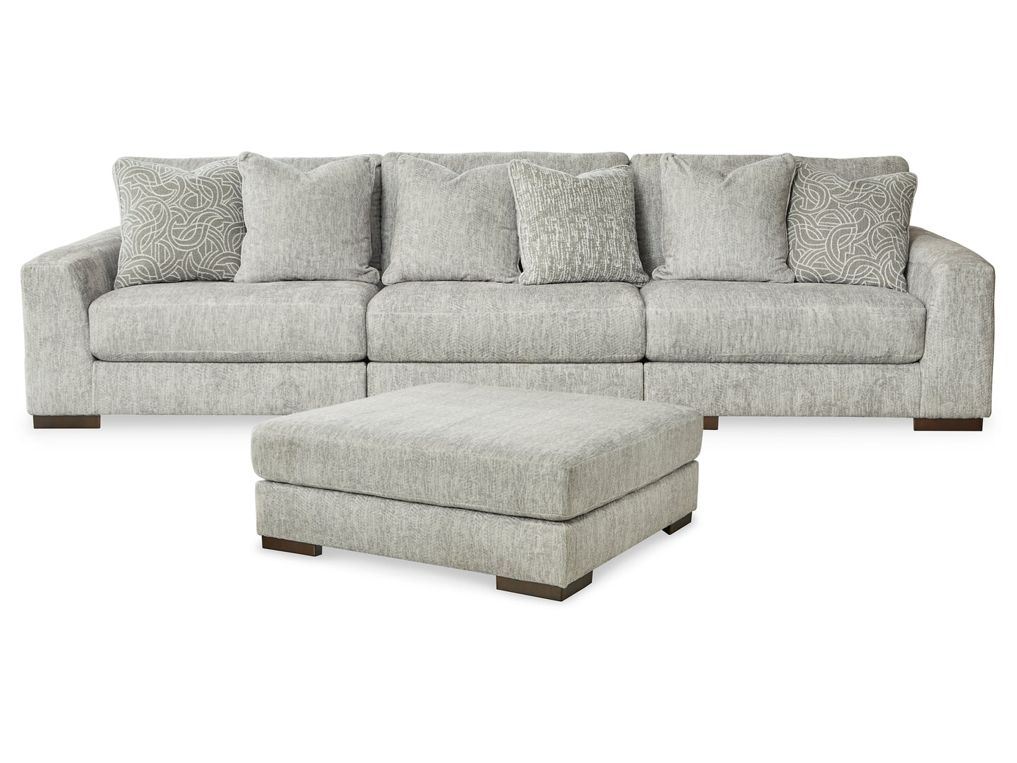 Regent Park 3-Piece Sectional with Ottoman Milwaukee Furniture of Chicago - Furniture Store in Chicago Serving Humbolt Park, Roscoe Village, Avondale, & Homan Square