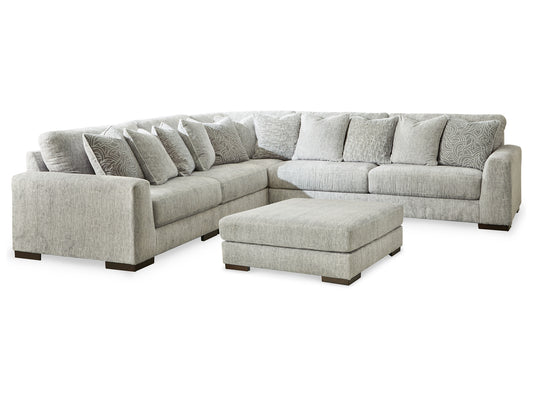 Regent Park 5-Piece Sectional with Ottoman Milwaukee Furniture of Chicago - Furniture Store in Chicago Serving Humbolt Park, Roscoe Village, Avondale, & Homan Square