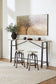 Karisslyn Counter Height Dining Table and 2 Barstools Milwaukee Furniture of Chicago - Furniture Store in Chicago Serving Humbolt Park, Roscoe Village, Avondale, & Homan Square