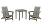 Visola Outdoor Chair with End Table Milwaukee Furniture of Chicago - Furniture Store in Chicago Serving Humbolt Park, Roscoe Village, Avondale, & Homan Square