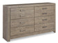Culverbach Queen Panel Bed with Dresser Milwaukee Furniture of Chicago - Furniture Store in Chicago Serving Humbolt Park, Roscoe Village, Avondale, & Homan Square