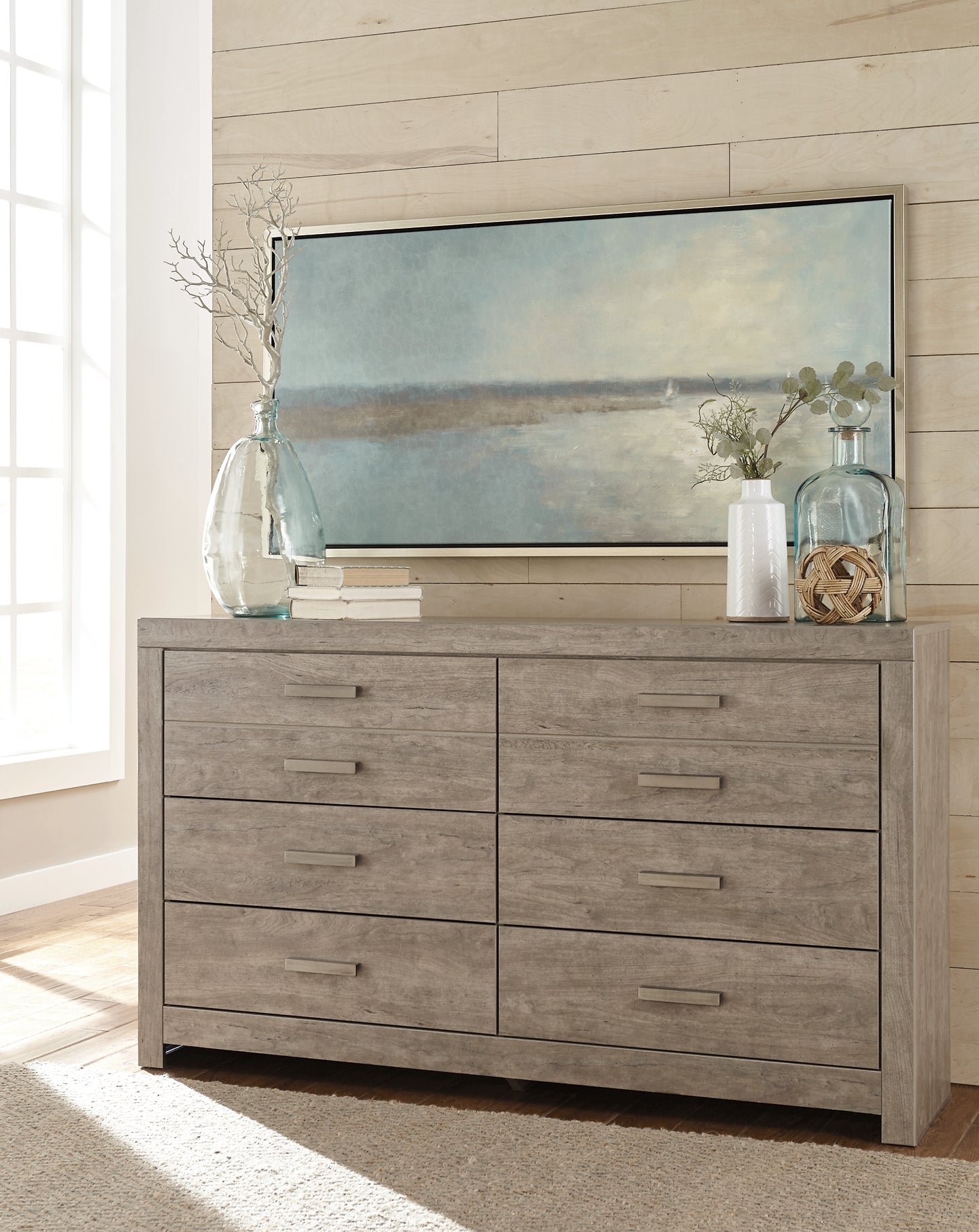 Culverbach Queen Panel Bed with Dresser Milwaukee Furniture of Chicago - Furniture Store in Chicago Serving Humbolt Park, Roscoe Village, Avondale, & Homan Square