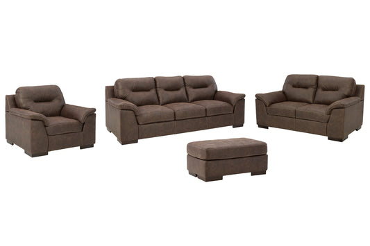 Maderla Sofa, Loveseat, Chair and Ottoman Milwaukee Furniture of Chicago - Furniture Store in Chicago Serving Humbolt Park, Roscoe Village, Avondale, & Homan Square