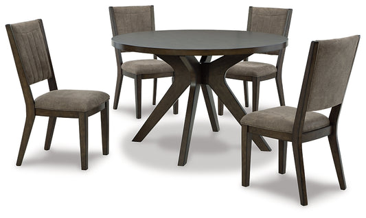 Wittland Dining Table and 4 Chairs Milwaukee Furniture of Chicago - Furniture Store in Chicago Serving Humbolt Park, Roscoe Village, Avondale, & Homan Square