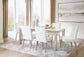 Wendora Dining Table and 6 Chairs Milwaukee Furniture of Chicago - Furniture Store in Chicago Serving Humbolt Park, Roscoe Village, Avondale, & Homan Square
