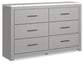 Cottonburg Six Drawer Dresser Milwaukee Furniture of Chicago - Furniture Store in Chicago Serving Humbolt Park, Roscoe Village, Avondale, & Homan Square