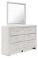 Altyra Queen Upholstered Storage Bed with Mirrored Dresser and Nightstand Milwaukee Furniture of Chicago - Furniture Store in Chicago Serving Humbolt Park, Roscoe Village, Avondale, & Homan Square