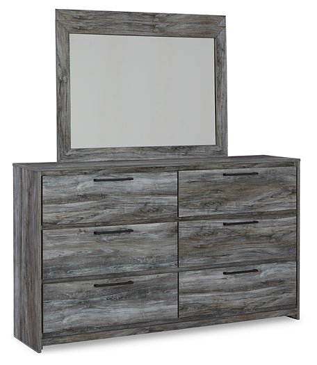 Baystorm Full Panel Headboard with Mirrored Dresser and Nightstand Milwaukee Furniture of Chicago - Furniture Store in Chicago Serving Humbolt Park, Roscoe Village, Avondale, & Homan Square