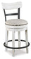 Valebeck Counter Height Dining Table and 2 Barstools Milwaukee Furniture of Chicago - Furniture Store in Chicago Serving Humbolt Park, Roscoe Village, Avondale, & Homan Square