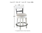 Valebeck Counter Height Dining Table and 2 Barstools Milwaukee Furniture of Chicago - Furniture Store in Chicago Serving Humbolt Park, Roscoe Village, Avondale, & Homan Square