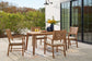 Janiyah Outdoor Dining Table and 4 Chairs Milwaukee Furniture of Chicago - Furniture Store in Chicago Serving Humbolt Park, Roscoe Village, Avondale, & Homan Square