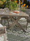 Beach Front Outdoor Dining Table and 6 Chairs Milwaukee Furniture of Chicago - Furniture Store in Chicago Serving Humbolt Park, Roscoe Village, Avondale, & Homan Square