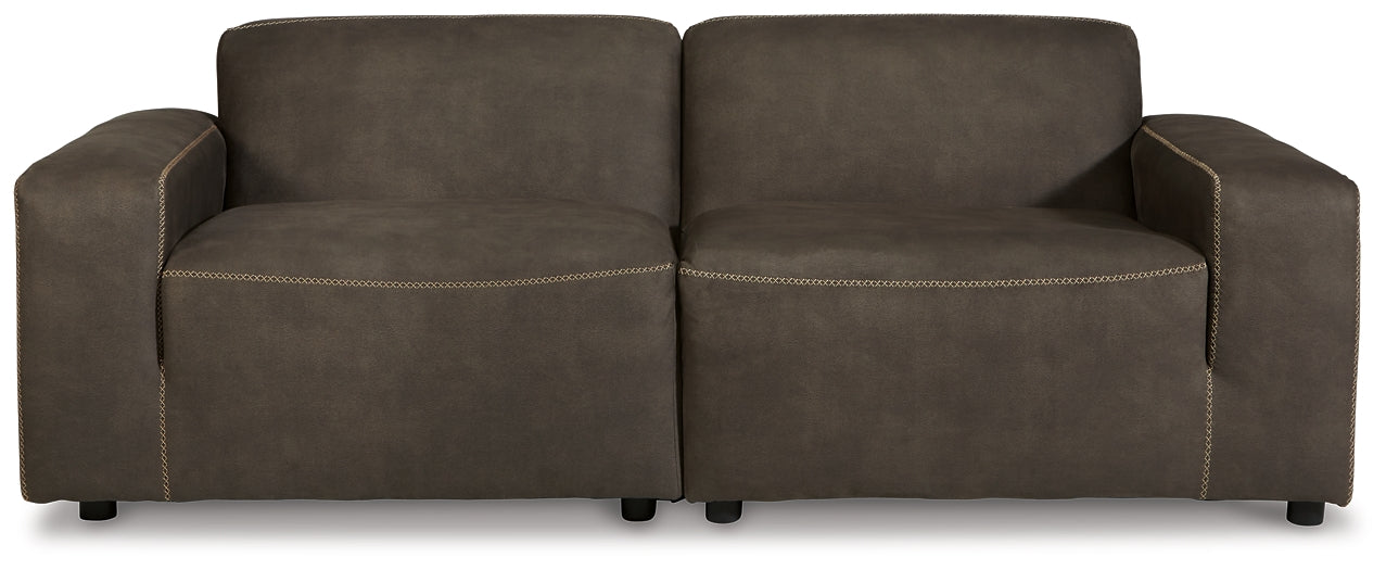 Allena 2-Piece Sectional Loveseat Milwaukee Furniture of Chicago - Furniture Store in Chicago Serving Humbolt Park, Roscoe Village, Avondale, & Homan Square