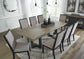 Foyland Dining Table and 8 Chairs Milwaukee Furniture of Chicago - Furniture Store in Chicago Serving Humbolt Park, Roscoe Village, Avondale, & Homan Square