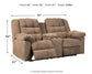 Workhorse DBL Rec Loveseat w/Console Milwaukee Furniture of Chicago - Furniture Store in Chicago Serving Humbolt Park, Roscoe Village, Avondale, & Homan Square