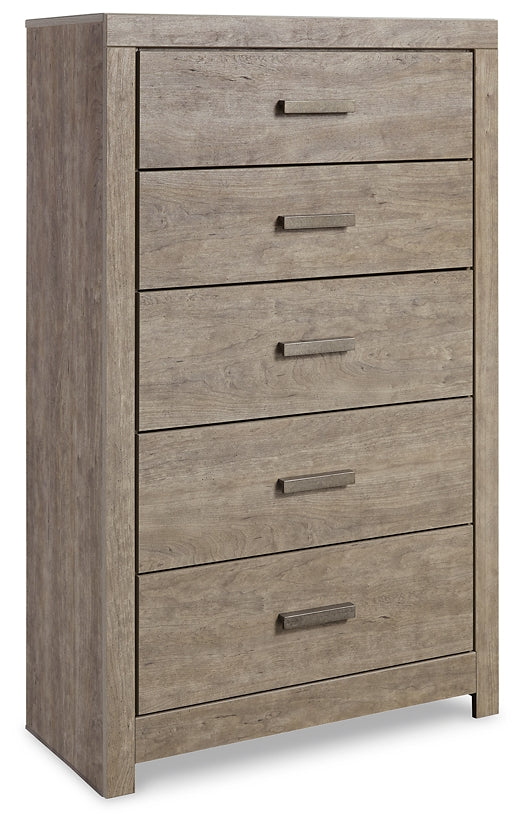 Culverbach Five Drawer Chest Milwaukee Furniture of Chicago - Furniture Store in Chicago Serving Humbolt Park, Roscoe Village, Avondale, & Homan Square
