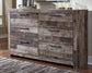 Derekson Six Drawer Dresser Milwaukee Furniture of Chicago - Furniture Store in Chicago Serving Humbolt Park, Roscoe Village, Avondale, & Homan Square