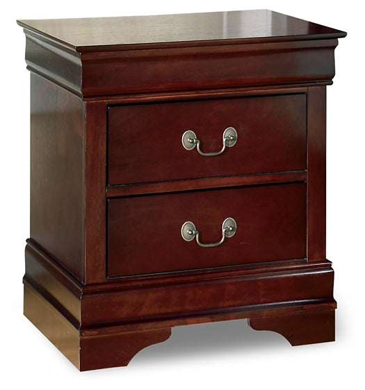 Alisdair Two Drawer Night Stand Milwaukee Furniture of Chicago - Furniture Store in Chicago Serving Humbolt Park, Roscoe Village, Avondale, & Homan Square