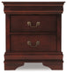 Alisdair Two Drawer Night Stand Milwaukee Furniture of Chicago - Furniture Store in Chicago Serving Humbolt Park, Roscoe Village, Avondale, & Homan Square