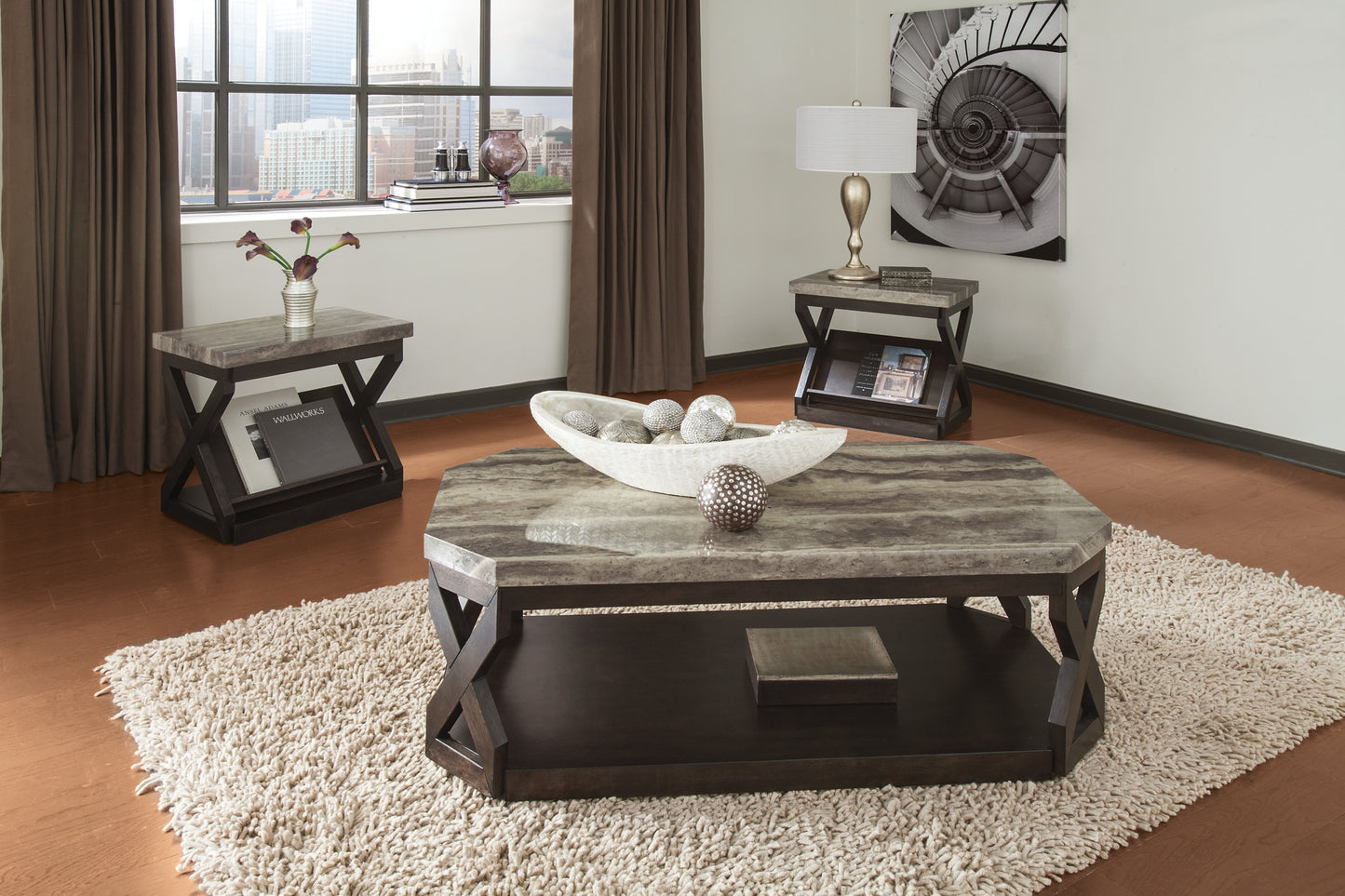 Radilyn Occasional Table Set (3/CN) Milwaukee Furniture of Chicago - Furniture Store in Chicago Serving Humbolt Park, Roscoe Village, Avondale, & Homan Square