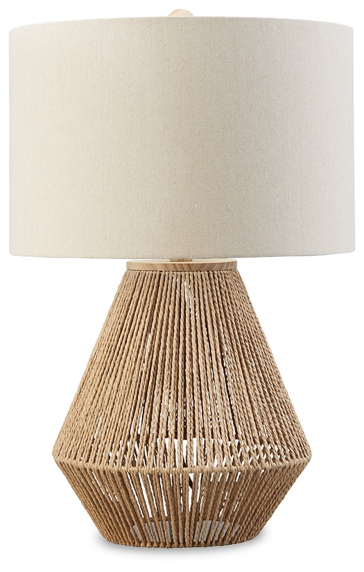Clayman Paper Table Lamp (1/CN) Milwaukee Furniture of Chicago - Furniture Store in Chicago Serving Humbolt Park, Roscoe Village, Avondale, & Homan Square