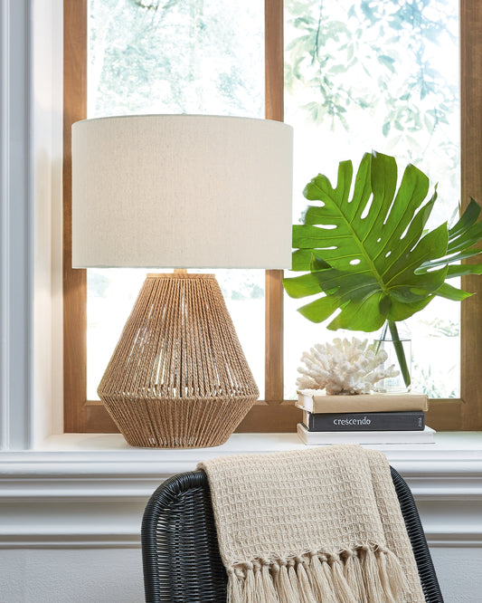 Clayman Paper Table Lamp (1/CN) Milwaukee Furniture of Chicago - Furniture Store in Chicago Serving Humbolt Park, Roscoe Village, Avondale, & Homan Square