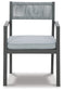 Eden Town Arm Chair With Cushion (2/CN) Milwaukee Furniture of Chicago - Furniture Store in Chicago Serving Humbolt Park, Roscoe Village, Avondale, & Homan Square