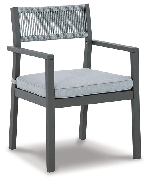 Eden Town Arm Chair With Cushion (2/CN) Milwaukee Furniture of Chicago - Furniture Store in Chicago Serving Humbolt Park, Roscoe Village, Avondale, & Homan Square